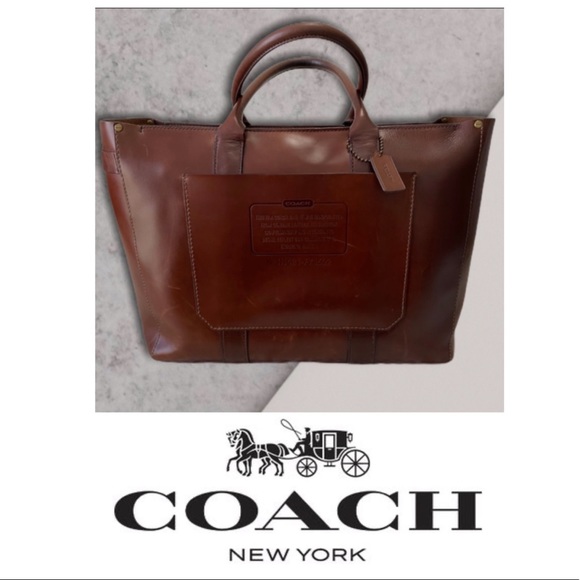 Coach Other - **RARE** Coach Rustic Leather Tote